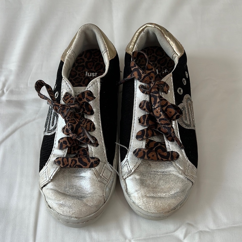 Justice sneakers size 13
